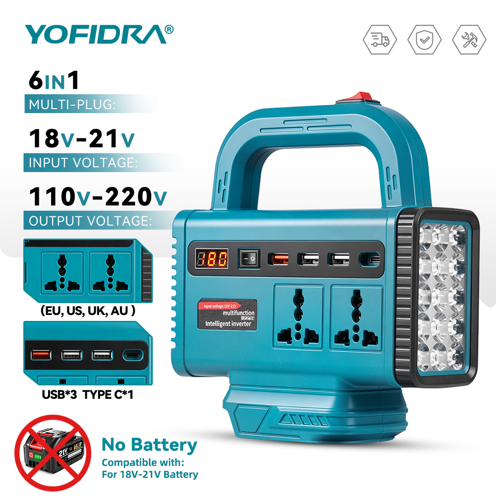 Outdoor Usb Power Outlet - 요피드라 220V 휴대용 파워 인버터 야외