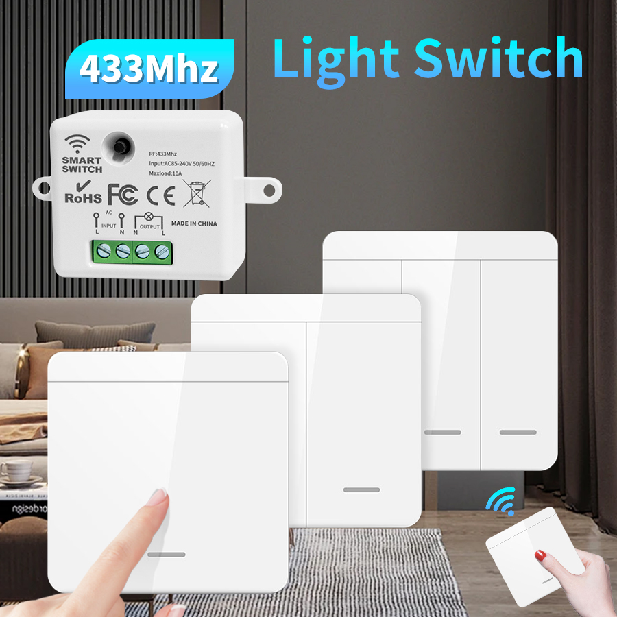 Outdoor Power Outlet With Remote Control - 무선 ON OFF 스위치 RF433 모듈