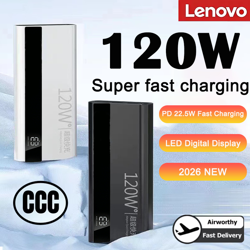 Outdoor Usb Power Outlet - 레노버 1000000mAh 대용량 보조배터리 120W 고속