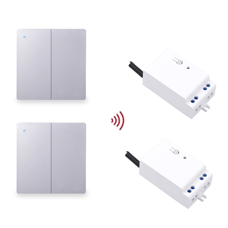Outdoor Power Outlet With Remote Control - RF433 무선 벽 조명 스위치, 자체