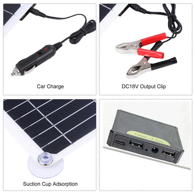 200W 태양 광 발전 시스템 세트 듀얼 USB 콘센트 - Outdoor Usb Power Outlet 리뷰 및 가격
