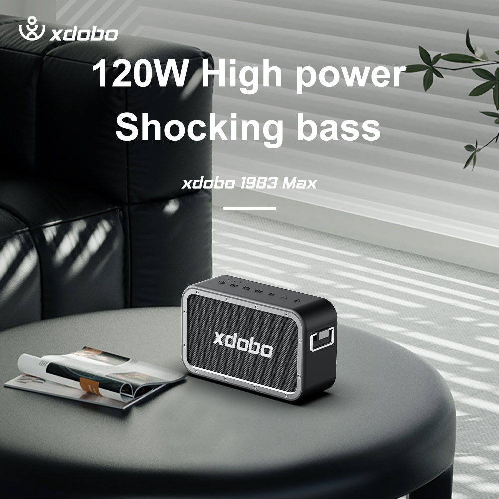 XDOBO 1983 Max 120W 블루투스 스피커 방 - Outdoor Power Board Box 리뷰 및 가격