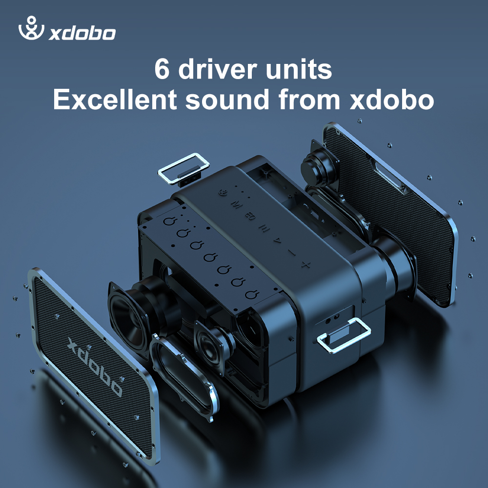 XDOBO 1983 Max 120W 블루투스 스피커 방 - Outdoor Power Board Box 리뷰 및 가격