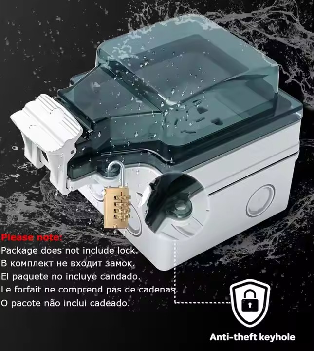 FUNAYA 스위스 Tuya 실외 방수 소켓 IP66  - Outdoor Power Outlet With Remote Control 리뷰 및 가격