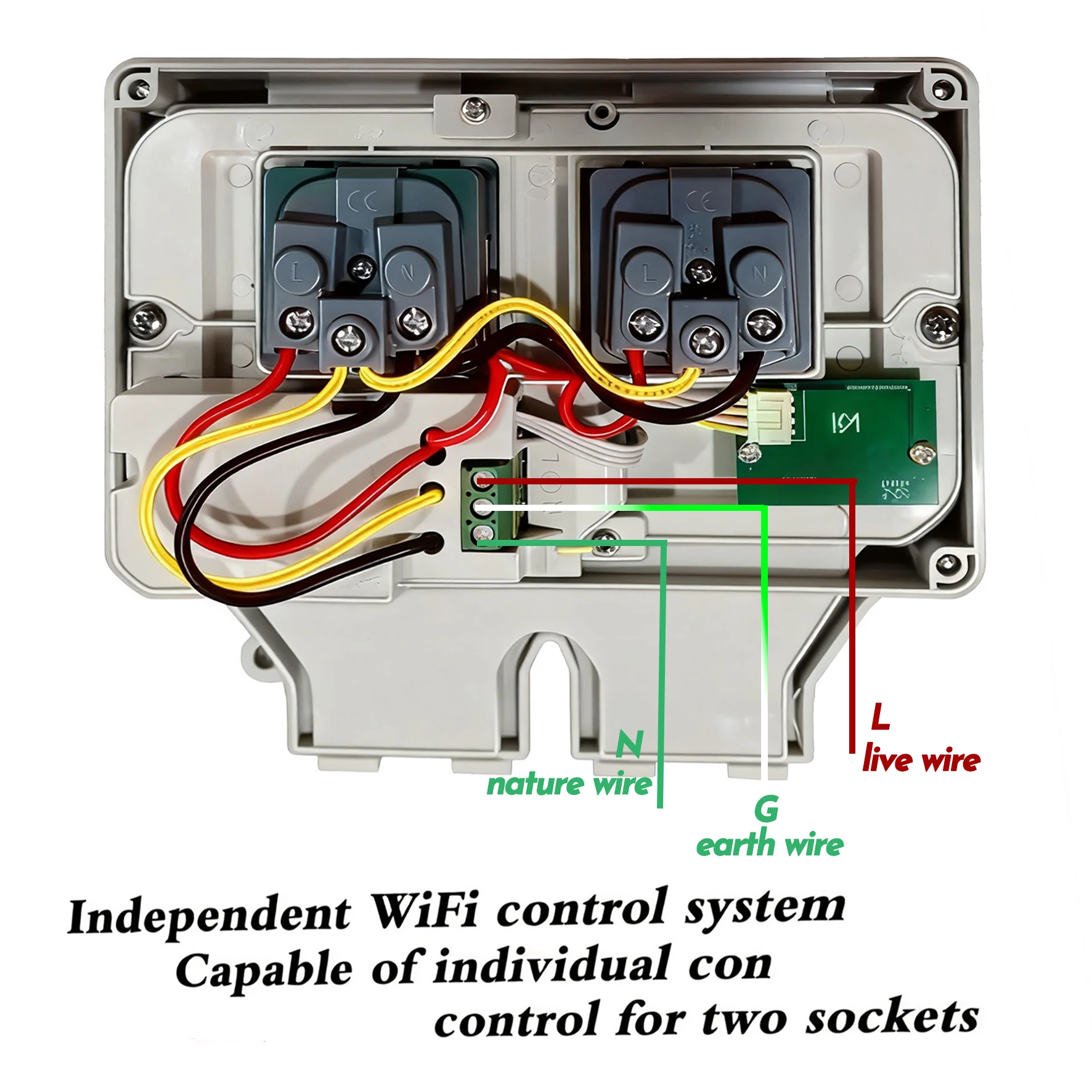 투야 방수 전기 벽면 콘센트 EU FR KR IL IP - Outdoor Power Outlet With Remote Control 리뷰 및 가격