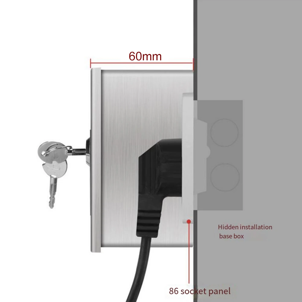 안전 커버가 있는 실외 전기 소켓용 방수 스테인레스 스 - Outdoor Power Port 리뷰 및 가격