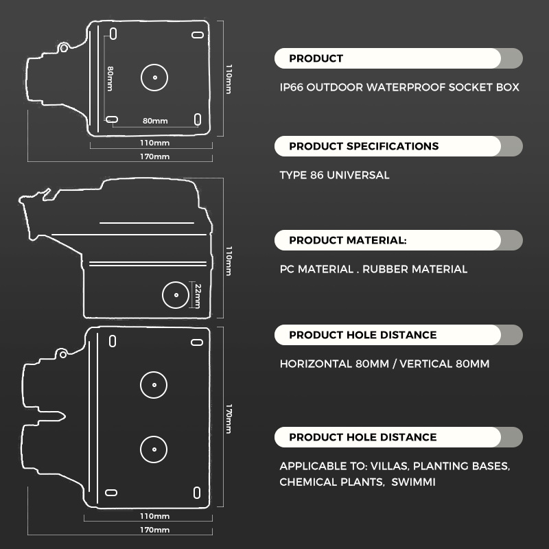 Avoir Tuya 스마트 IP66 방수 소켓 Wifi - Outdoor Power Outlet With Remote Control 리뷰 및 가격