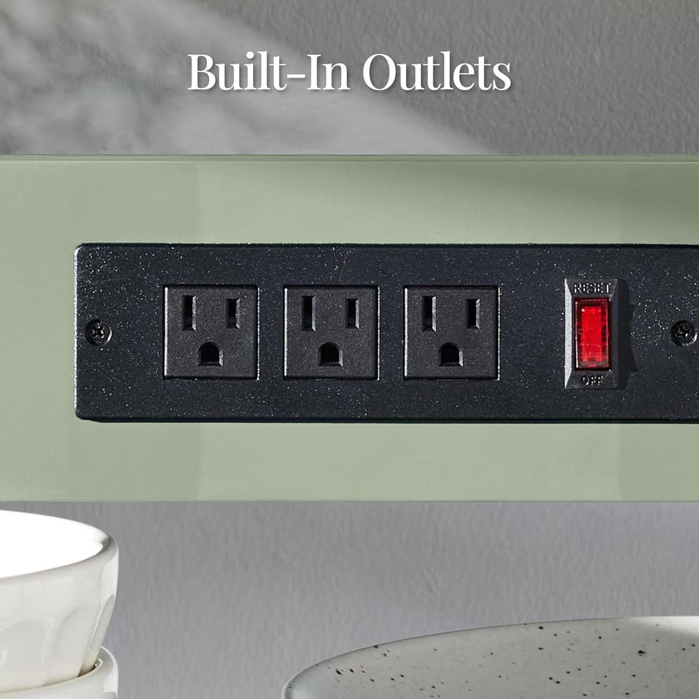 36인치 라롤링 키친 아일랜드 카트, 2도어 캐비닛,  - Outdoor Kitchen Power Outlet 리뷰 및 가격